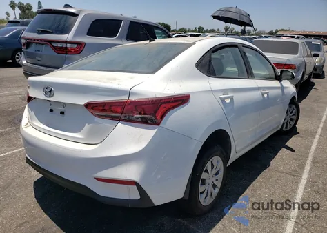 2020 Hyundai Accent Se from USA, damaged, VIN 3KPC24A68LE120836